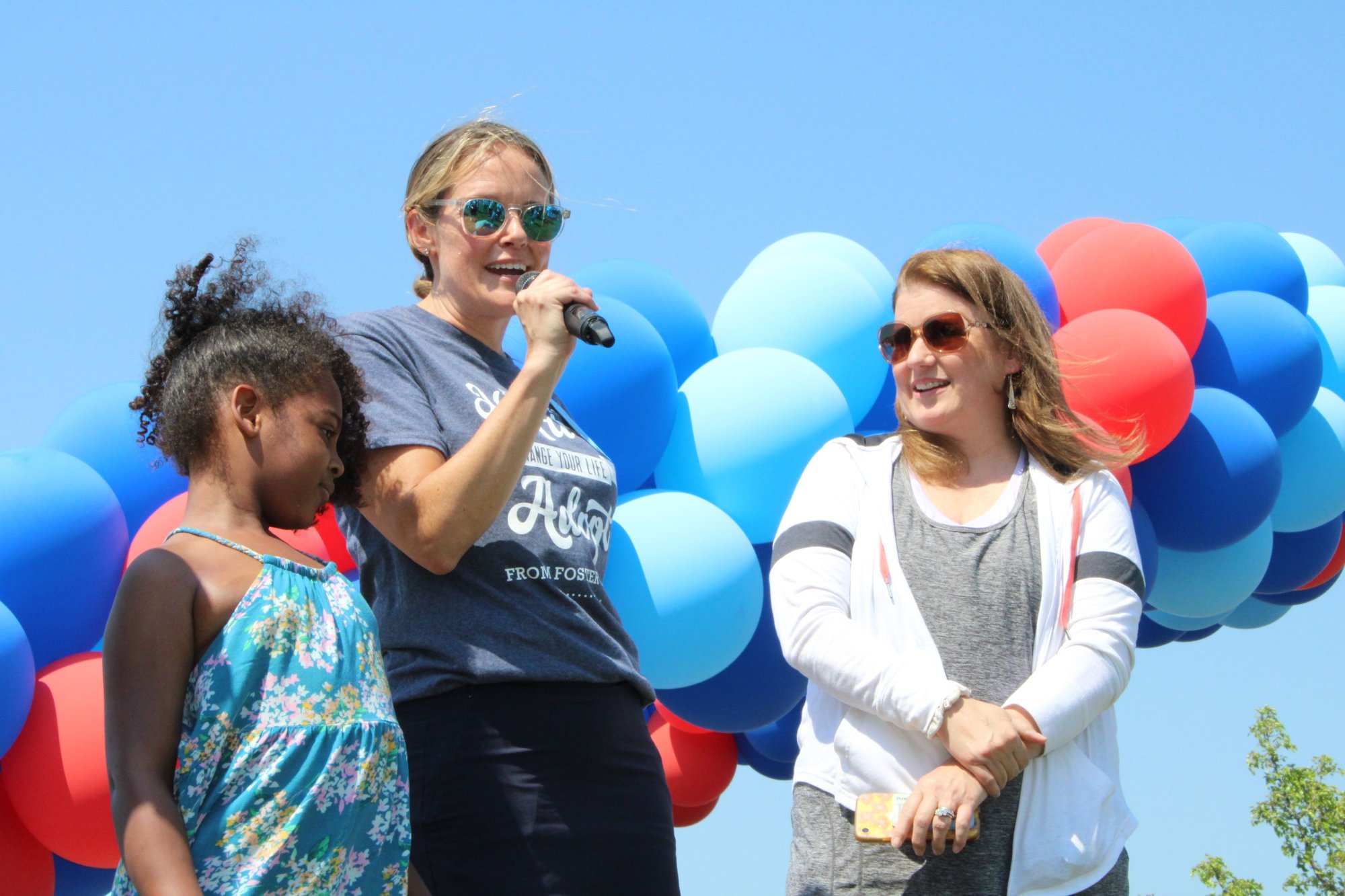 Bridget Speaking at WalkRun